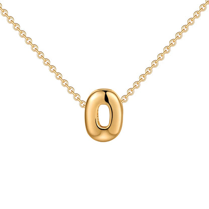 Collar Con Letras De Burbuja