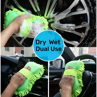 Manopla de microfibra para lavar el auto - foto 5