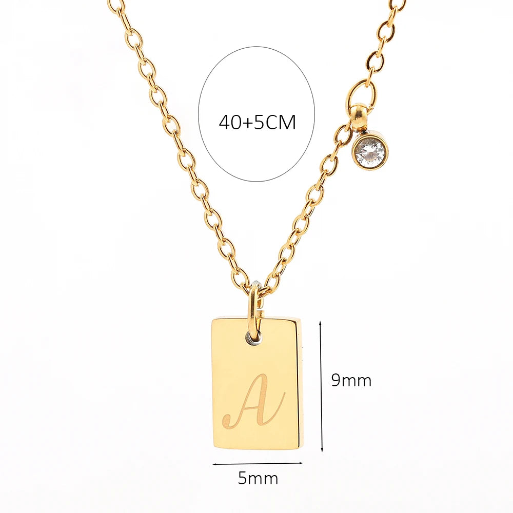 Collar Con Inicial
