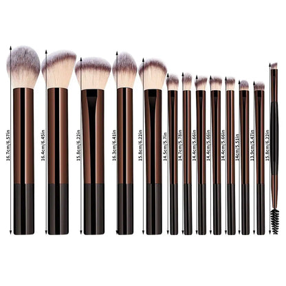 Set de 13 brochas de maquillaje - foto 6