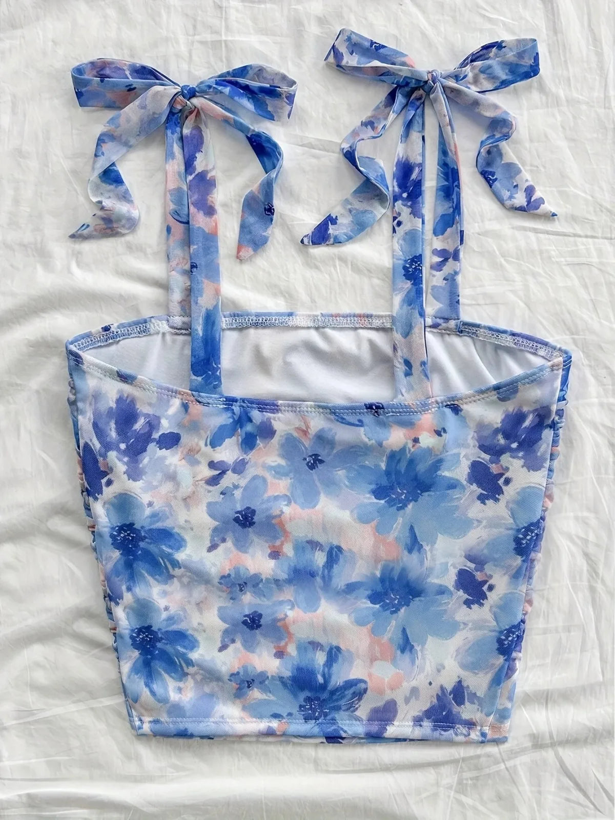 Top Corto Con Tirantes