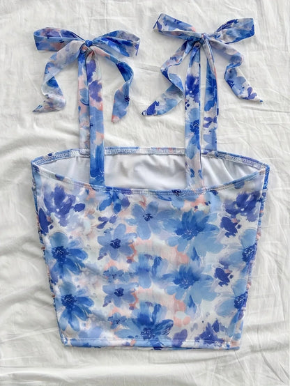 Top Corto Con Tirantes