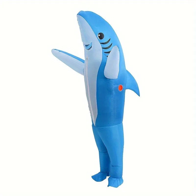 Traje Inflable con Diseño de Tiburón