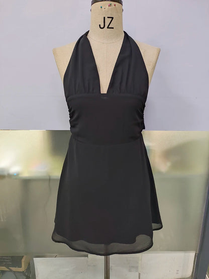 Vestido con Espalda Descubierta