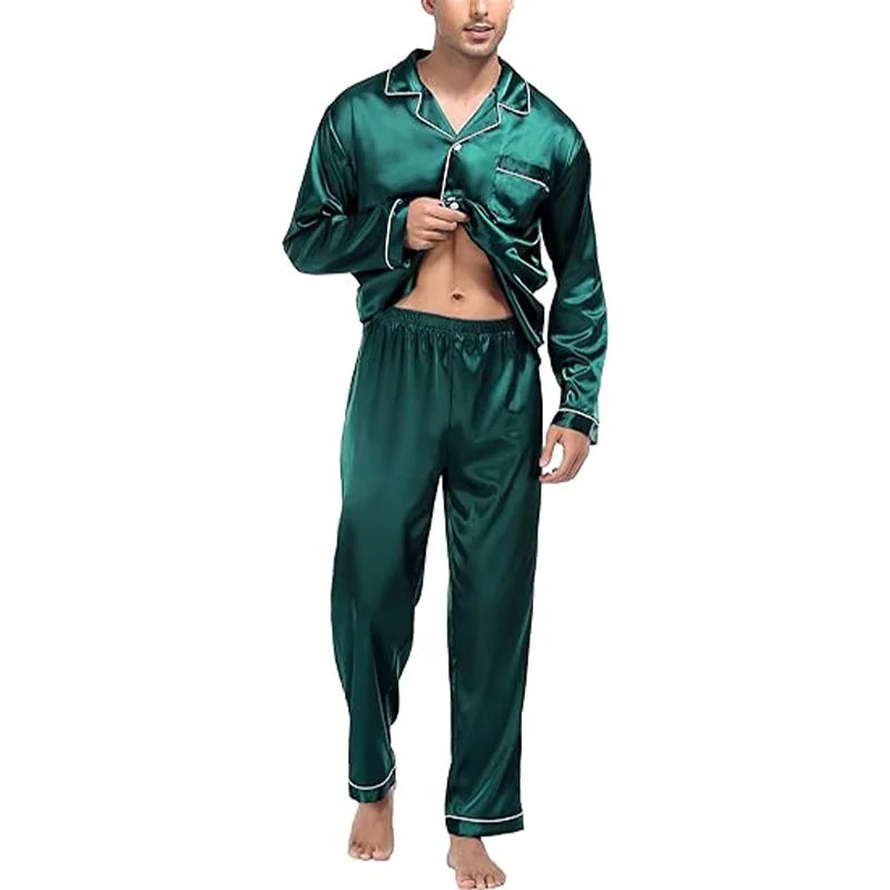 Pijama Lisa de Manga Larga