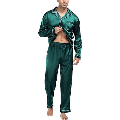 Pijama Lisa de Manga Larga