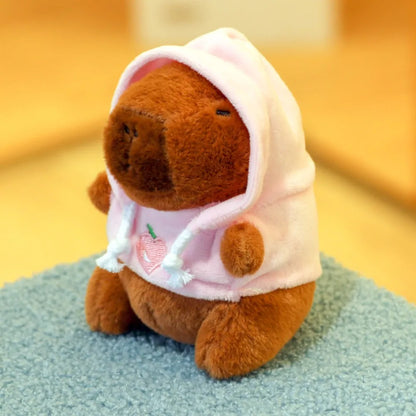 Peluche de capibara con sudadera - foto 2
