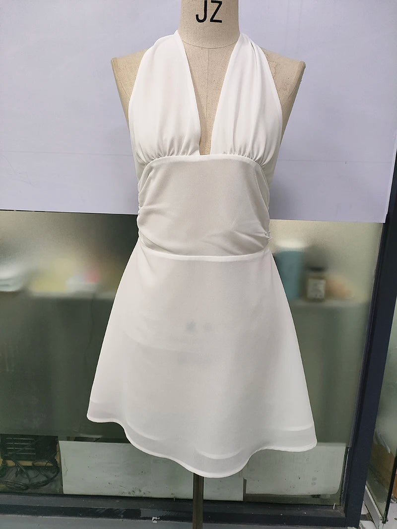 Vestido con Espalda Descubierta