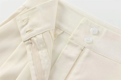 Conjunto de Pantalón y Top sin Mangas con Cuello en V