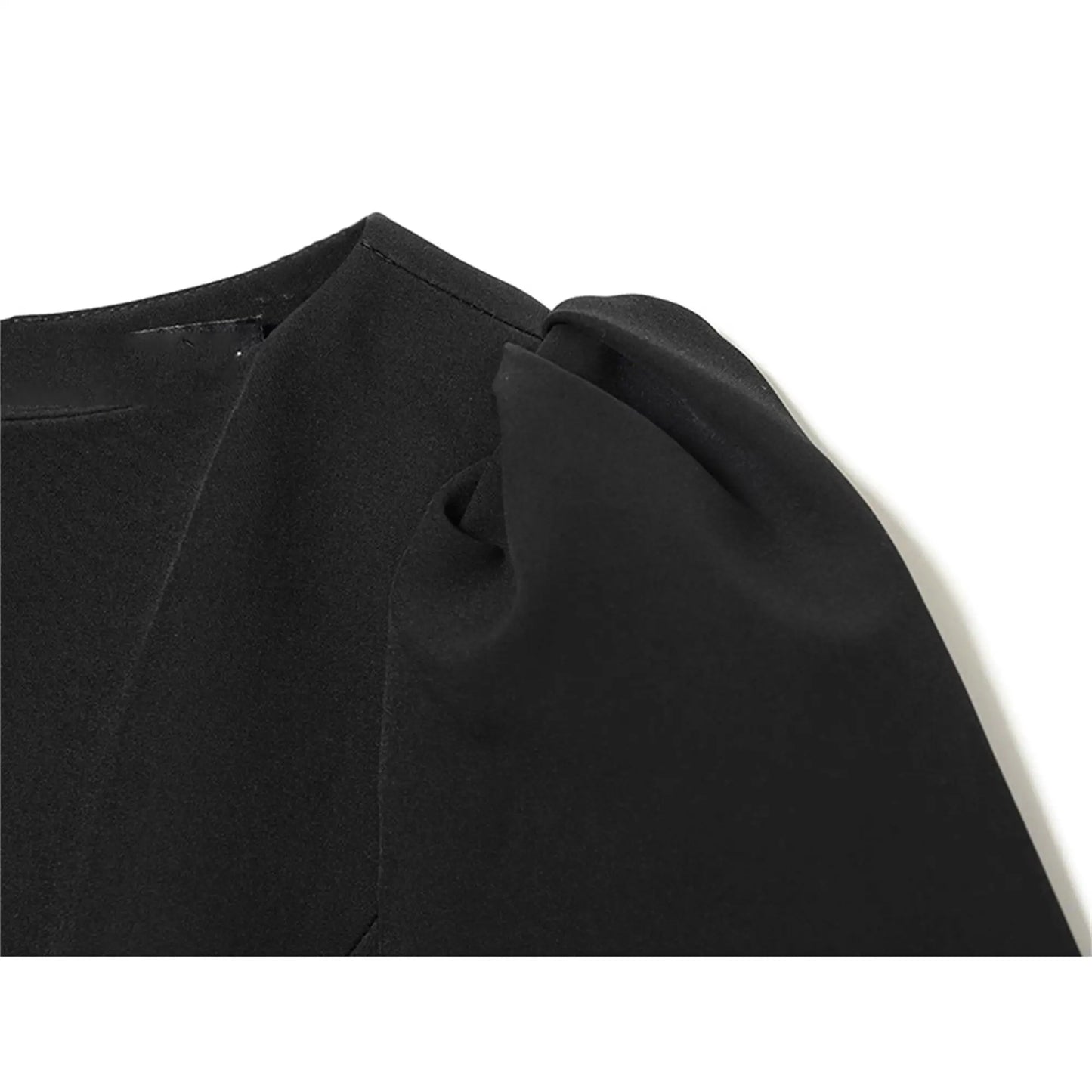 Minivestido Elegante De Manga Corta