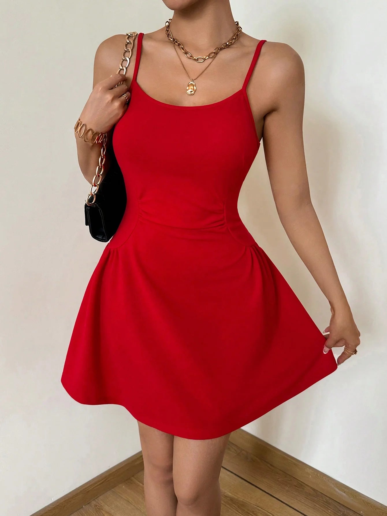 Mini Vestido De Corte A