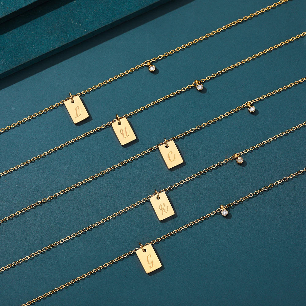 Collar Con Inicial