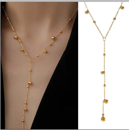 Collar Largo Lariat en Forma de Y - Diseño 13