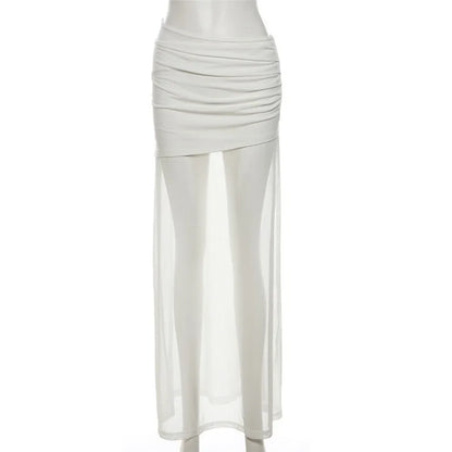 Falda Larga de Malla