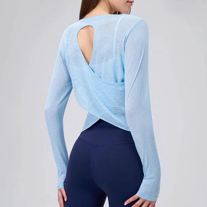 Blusa de Manga Larga Transpirable