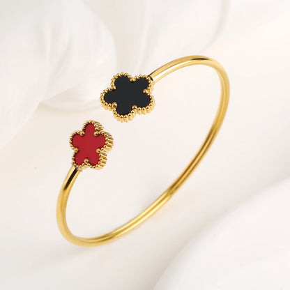 Brazalete De Flor De Cinco Hojas