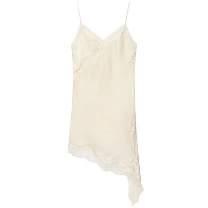 Vestido Asimétrico de Encaje