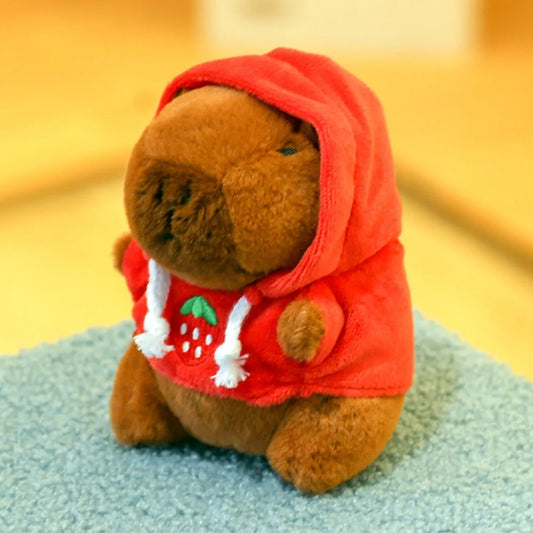 Peluche de capibara con sudadera - foto 1