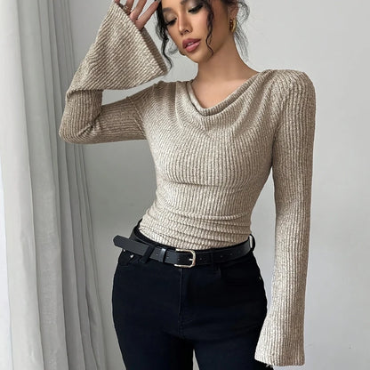 Blusa De Hombro Asimétrico