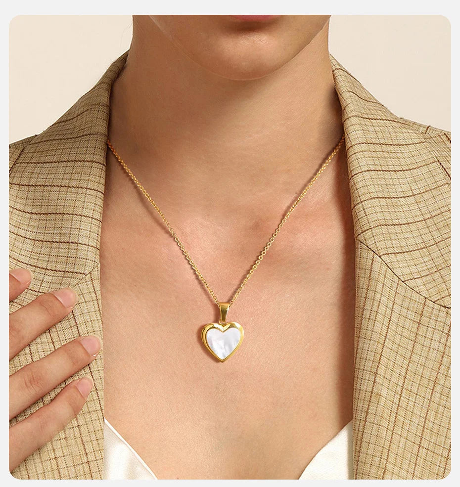 Collar Con Colgante De Corazón