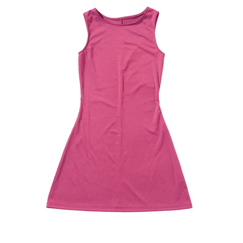 Vestido Corto de Punto sin Mangas - foto 5