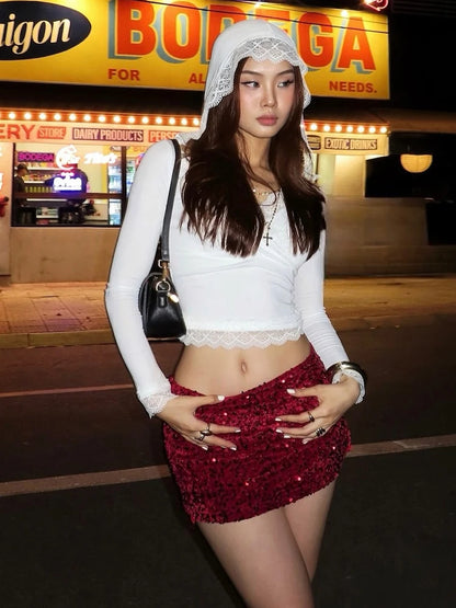 Falda de Lentejuelas