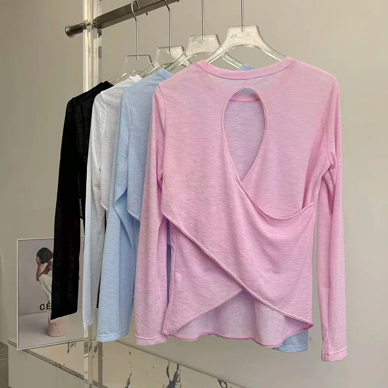 Blusa de Manga Larga Transpirable
