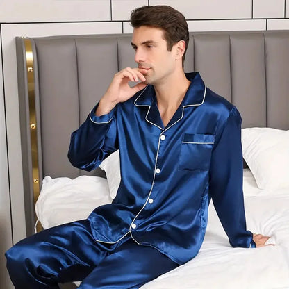 Pijama Lisa de Manga Larga