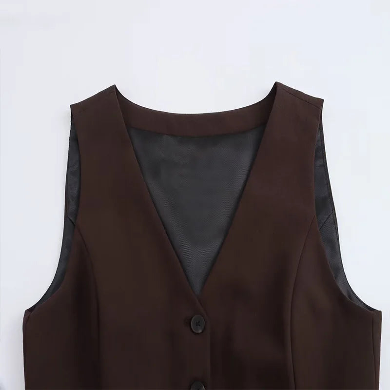 Conjunto de Chaleco y Pantalon