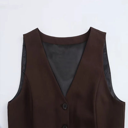 Conjunto de Chaleco y Pantalon