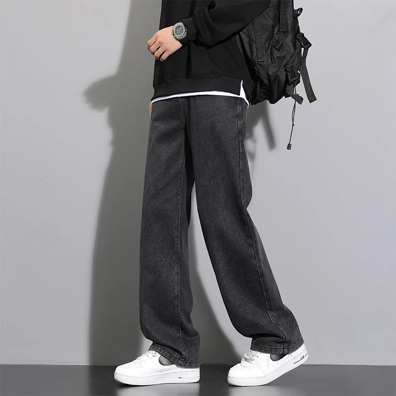 Pantalones de Mezclilla Rectos