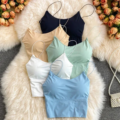 Camisetas Bralette sin costuras