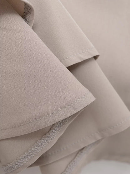 Falda Corta de Cintura Media