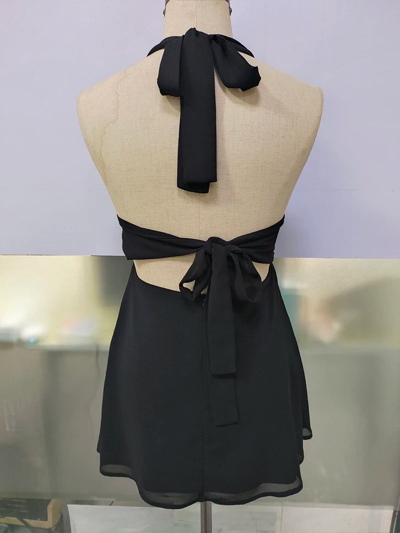 Vestido con Espalda Descubierta