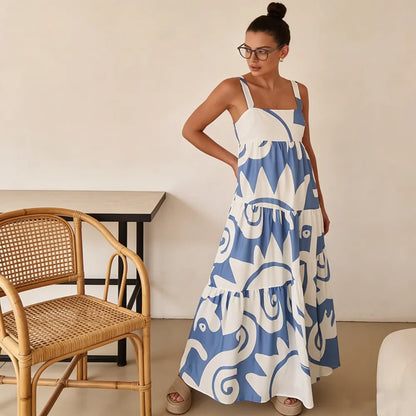 Vestido Largo Sin Mangas