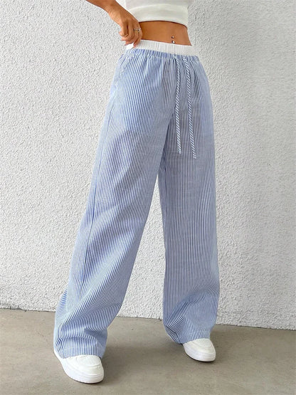 Pantalon Casual de pierna Ancha