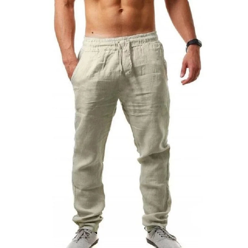 Pantalon de Lino Transpirable