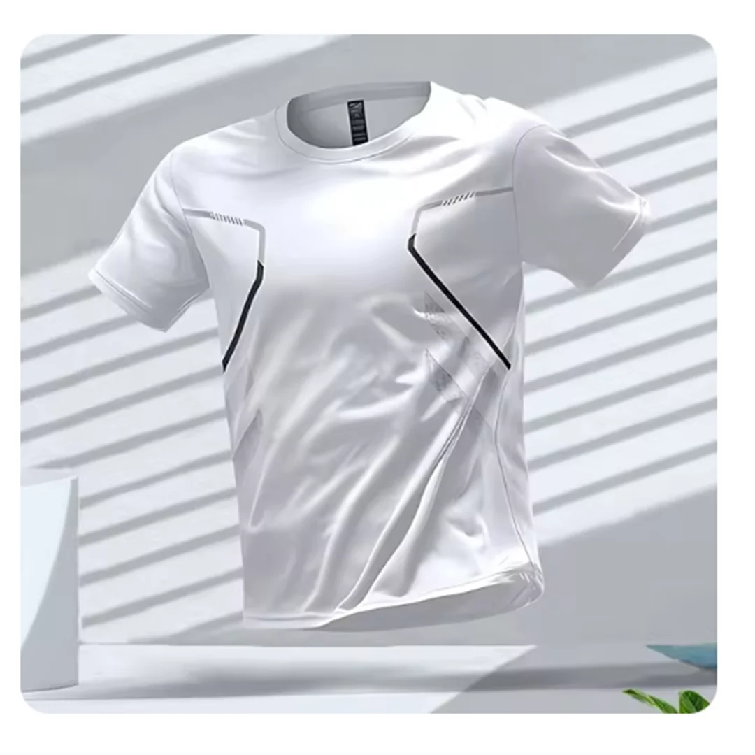 Camiseta deportiva para correr transpirable