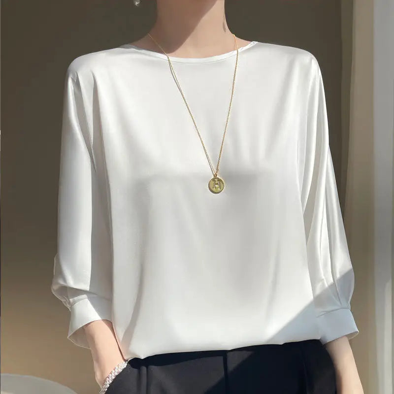 Blusa Satinada