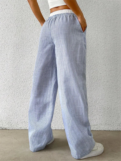 Pantalon Casual de pierna Ancha