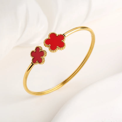 Brazalete De Flor De Cinco Hojas