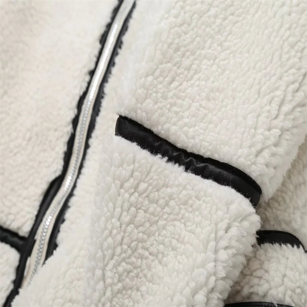 Chaqueta Cálida de Felpa