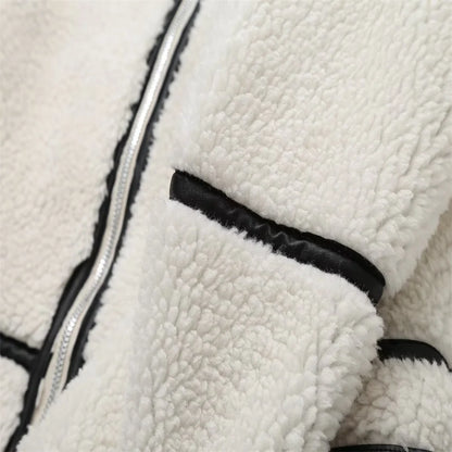 Chaqueta Cálida de Felpa