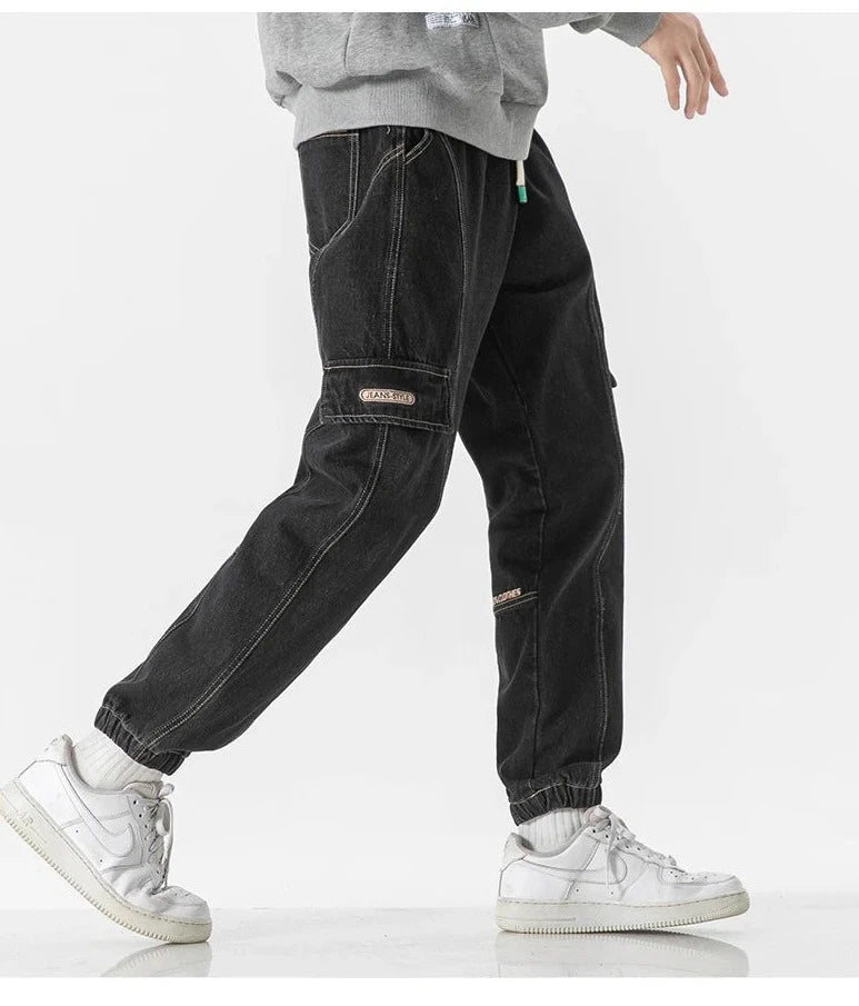 Pantalón de estilo Hip Hop con cintura elástica