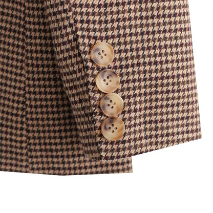 Conjunto de Abrigo y Falda plisada