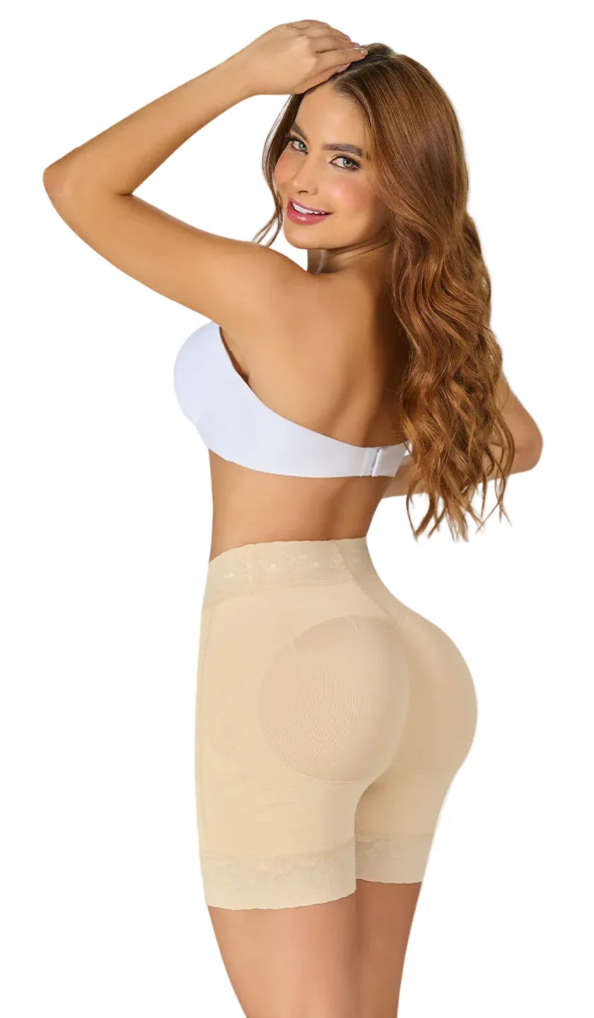 Short faja talle alto levanta glúteos Fajas MyD STA0322