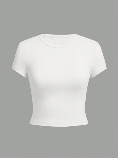 4 Piezas de Camiseta Básica