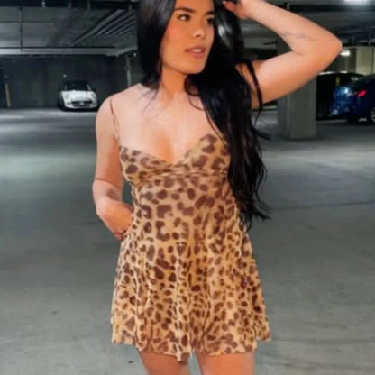Vestido de Leopardo