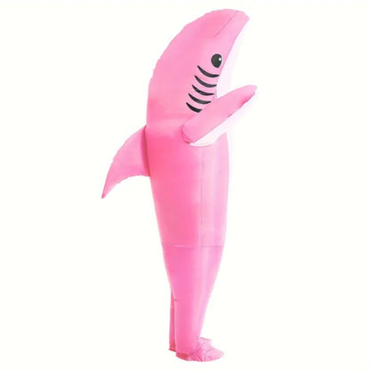 Traje Inflable con Diseño de Tiburón