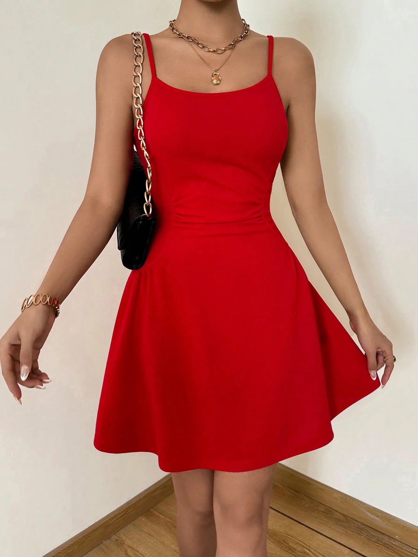 Mini Vestido De Corte A